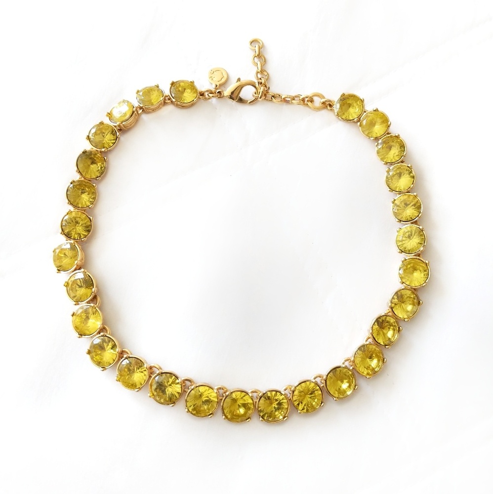 C Wonder green crystal necklace